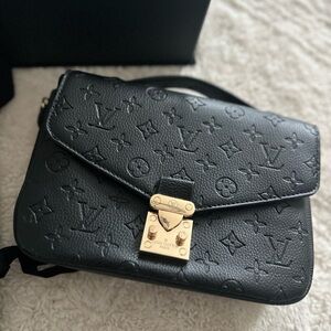 Louis Vuitton Black Monogram Crossbody Bag